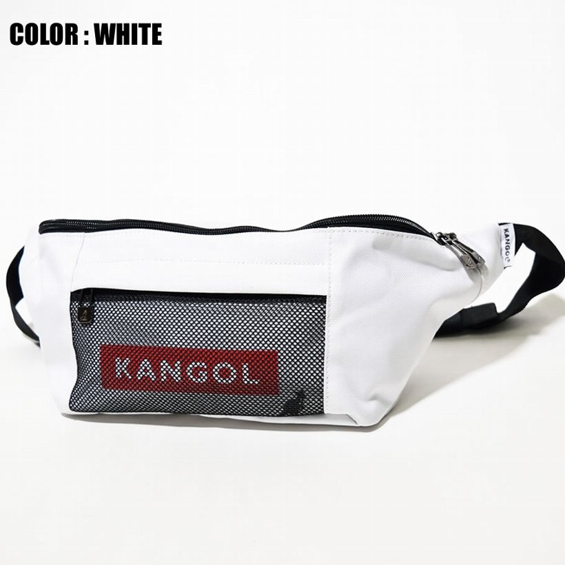 KANGOL カンゴール ウエストバッグ ボディバッグ カジュアル ブランド 斜め掛け ポーチ 小物入れ おしゃれ 鞄