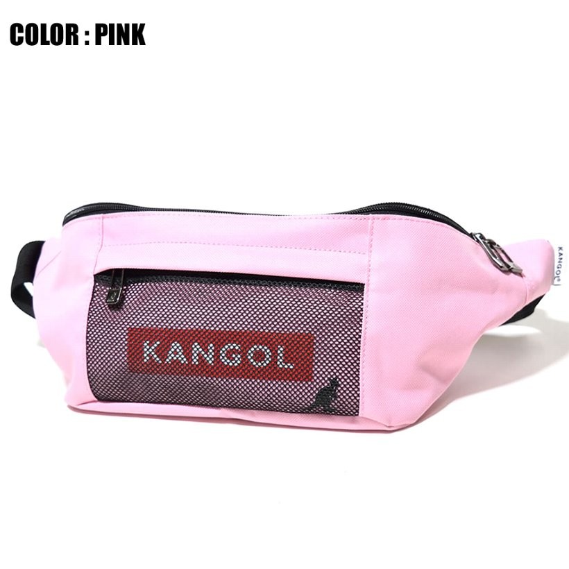 KANGOL カンゴール ウエストバッグ ボディバッグ カジュアル ブランド 斜め掛け ポーチ 小物入れ おしゃれ 鞄