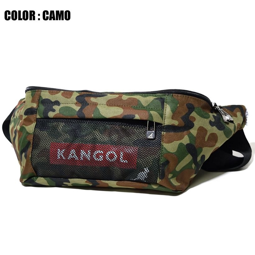 KANGOL カンゴール ウエストバッグ ボディバッグ カジュアル ブランド 斜め掛け ポーチ 小物入れ おしゃれ 鞄