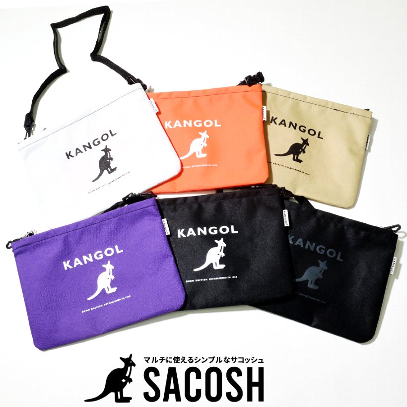 KANGOL サコッシュ カジュアル ブランド ポーチ 小物入れ おしゃれ KANGOL カンゴール バックパック リュックサック ポーチ ショルダーバック メンズ レディース 韓国系 オルチャン ストリート系 ファッション 鞄 通販