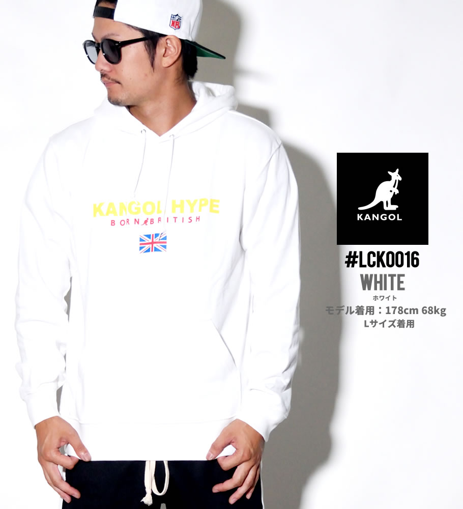 KANGOL カンゴール プルオーバーパーカー メンズ ワード 文字 国旗 プリント フリース スウェット LCK0016 2018秋冬 新作