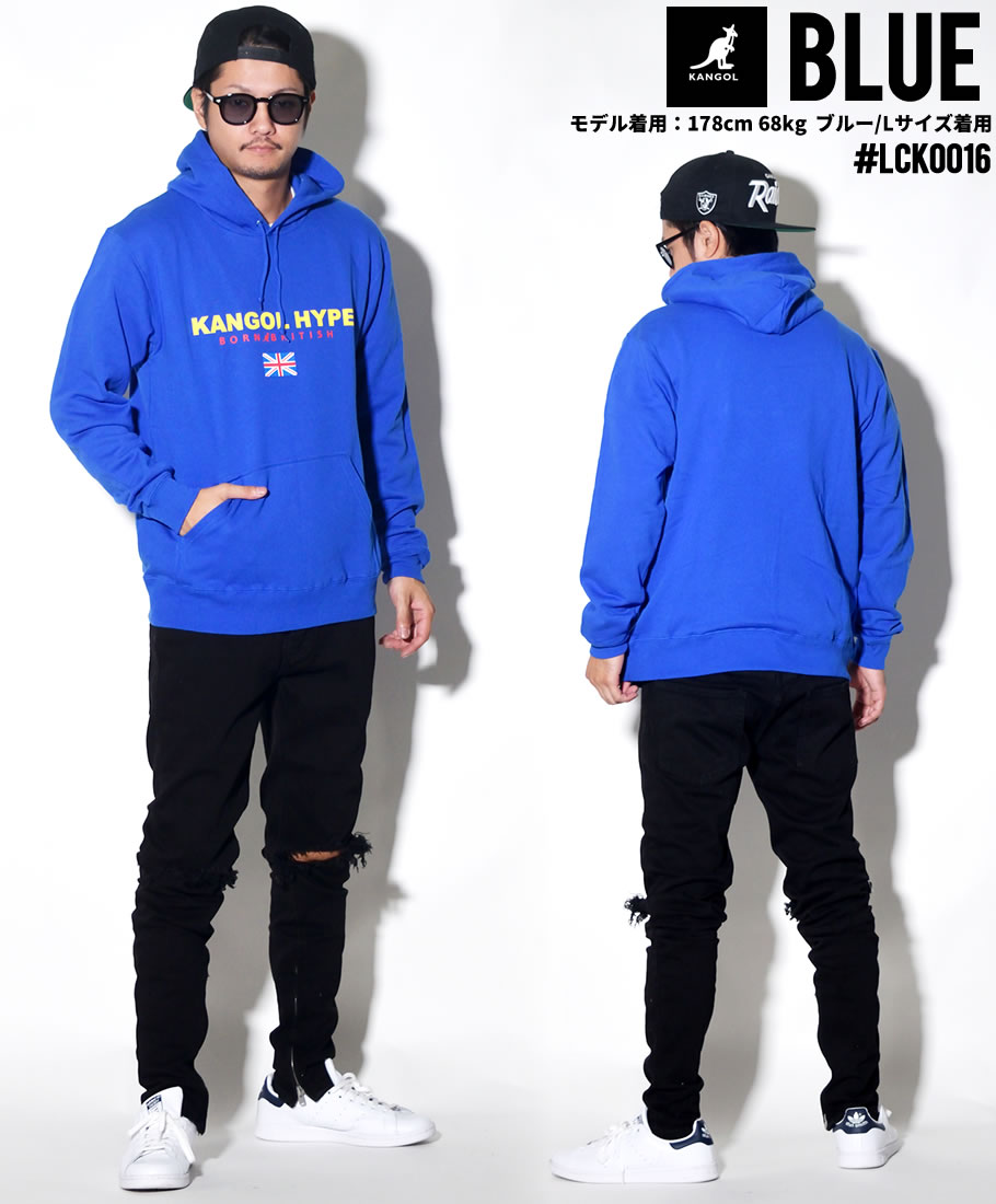 KANGOL カンゴール プルオーバーパーカー メンズ ワード 文字 国旗 プリント フリース スウェット LCK0016 2018秋冬 新作
