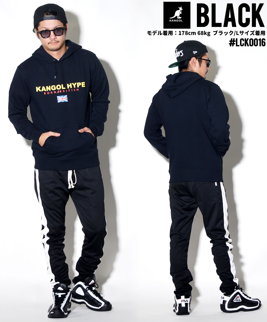 KANGOL カンゴール プルオーバーパーカー メンズ ワード 文字 国旗 プリント フリース スウェット LCK0016 2018秋冬 新作