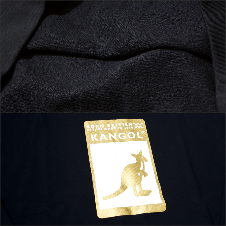 KANGOL カンゴール トレーナー メンズ ブランド ロゴ プリント 黒 灰 赤 LCK0013 2018秋冬 新作
