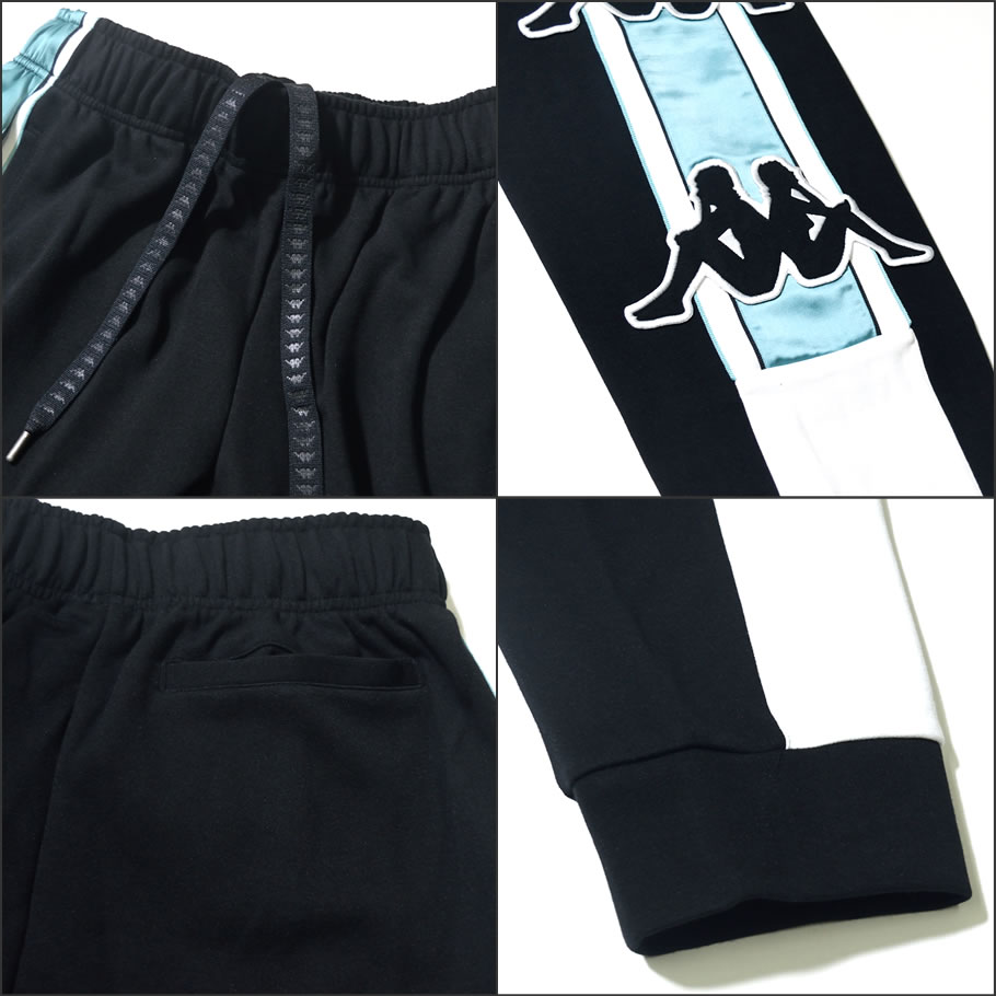 KAPPA カッパ スウェットパンツ メンズ スポーツ ロングパンツ サイドラインパンツ K0812AK51 2018秋冬 新作