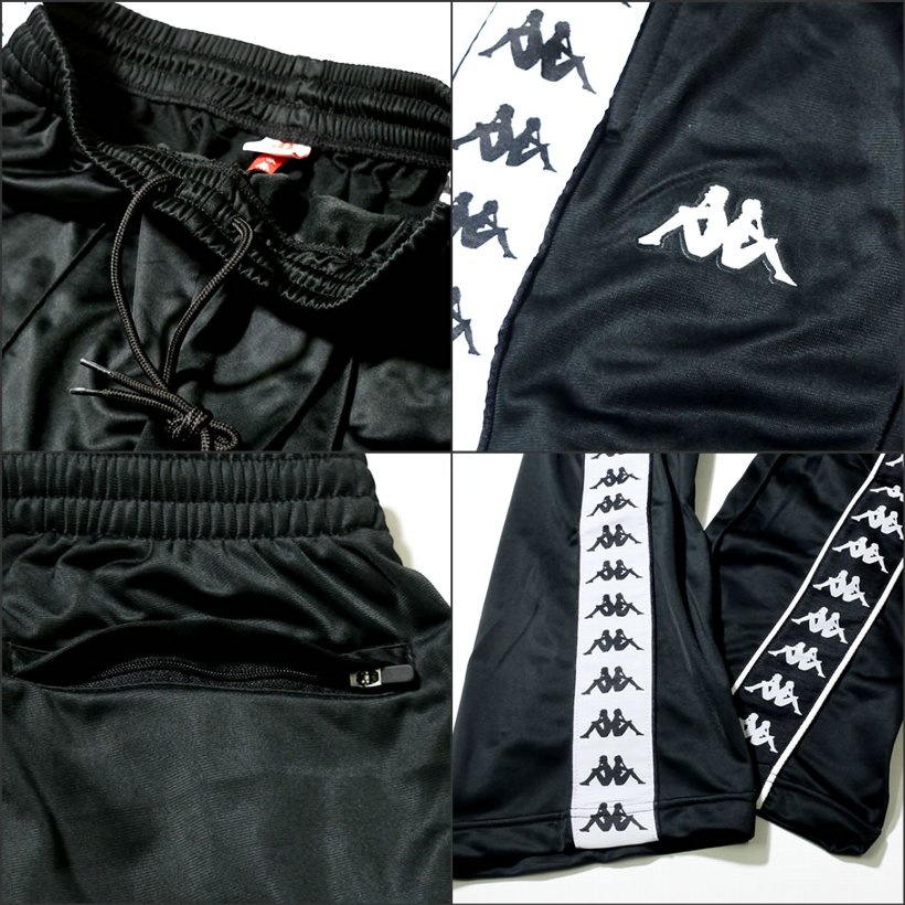 KAPPA カッパ トラックパンツ メンズ ジャージパンツ 304KQU0 ストリート系 ヒップホップ hiphop スポーツMIX ミックス ファッション 服 通販