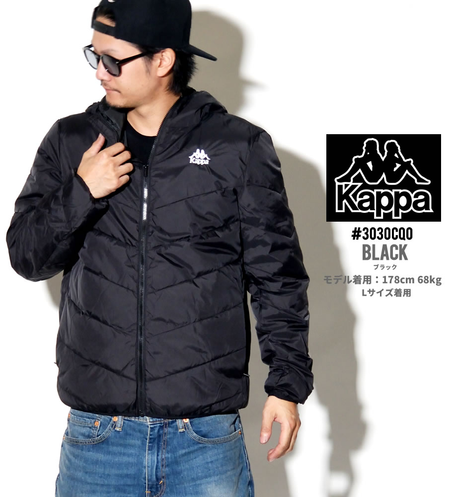 KAPPA カッパ 中綿ダウンジャケット サイドライン 3030CQ0