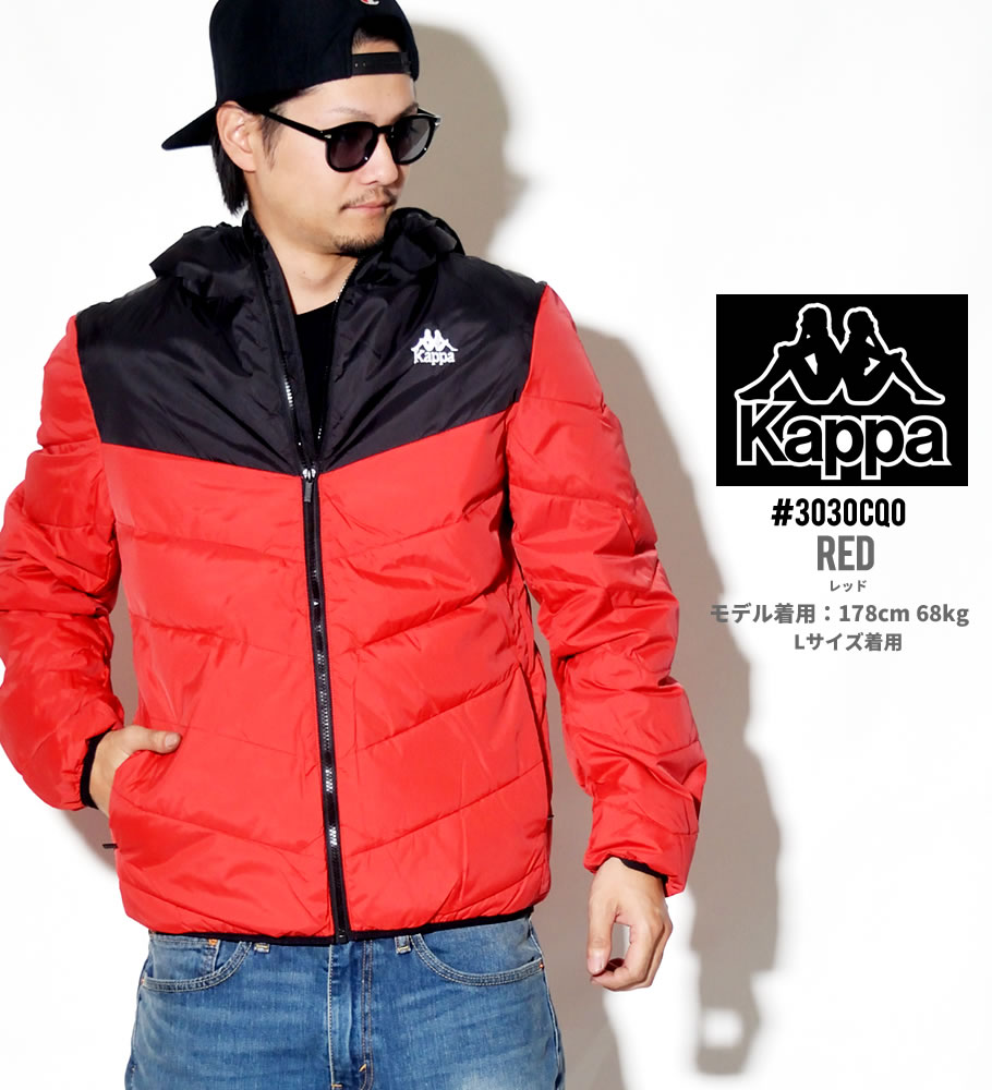 KAPPA カッパ 中綿ダウンジャケット サイドライン 3030CQ0