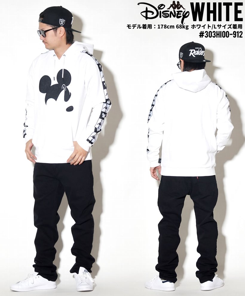 Kappa カッパ パーカー メンズ ディズニー ミッキー ロゴ ストリート系 ヒップホップ ファッション 303hi00 服 通販 Kappa カッパ パーカー メンズ ディズニー ミッキー ロゴ ストリート系 ヒップホップ ファッション 303hi00 服 通販