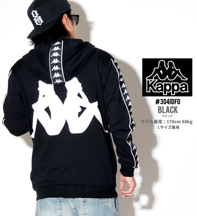 KAPPA カッパ ジップパーカー メンズ 304IEL0 ストリート系 ヒップホップ hiphop スポーツMIX ミックス ファッション 服 通販