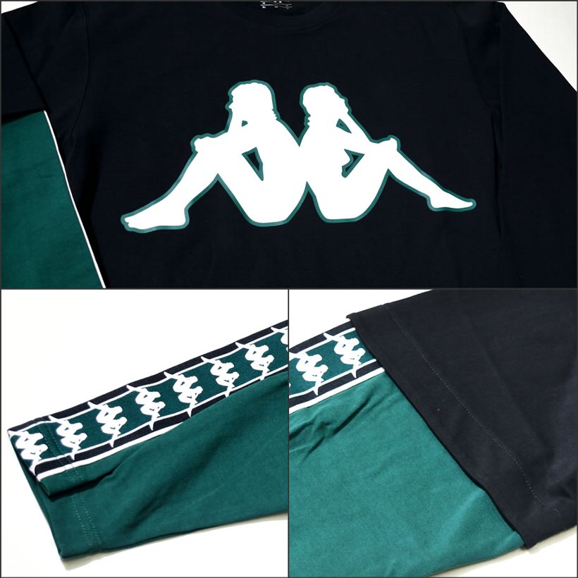 KAPPA カッパ Tシャツ メンズ 長袖 ロンT ブランド おしゃれ ロゴT K0852TC50