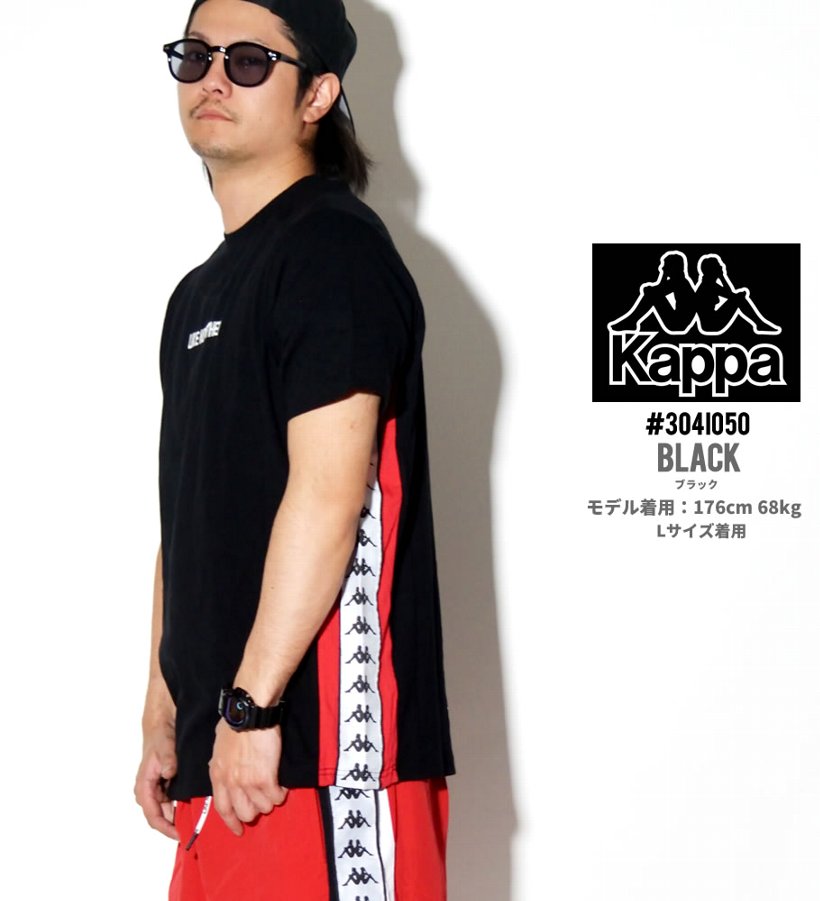 KAPPA カッパ Tシャツ メンズ 半袖 ロゴ 304IBG0 ストリート系 ヒップホップ hiphop スポーツMIX ミックス ファッション 服 通販