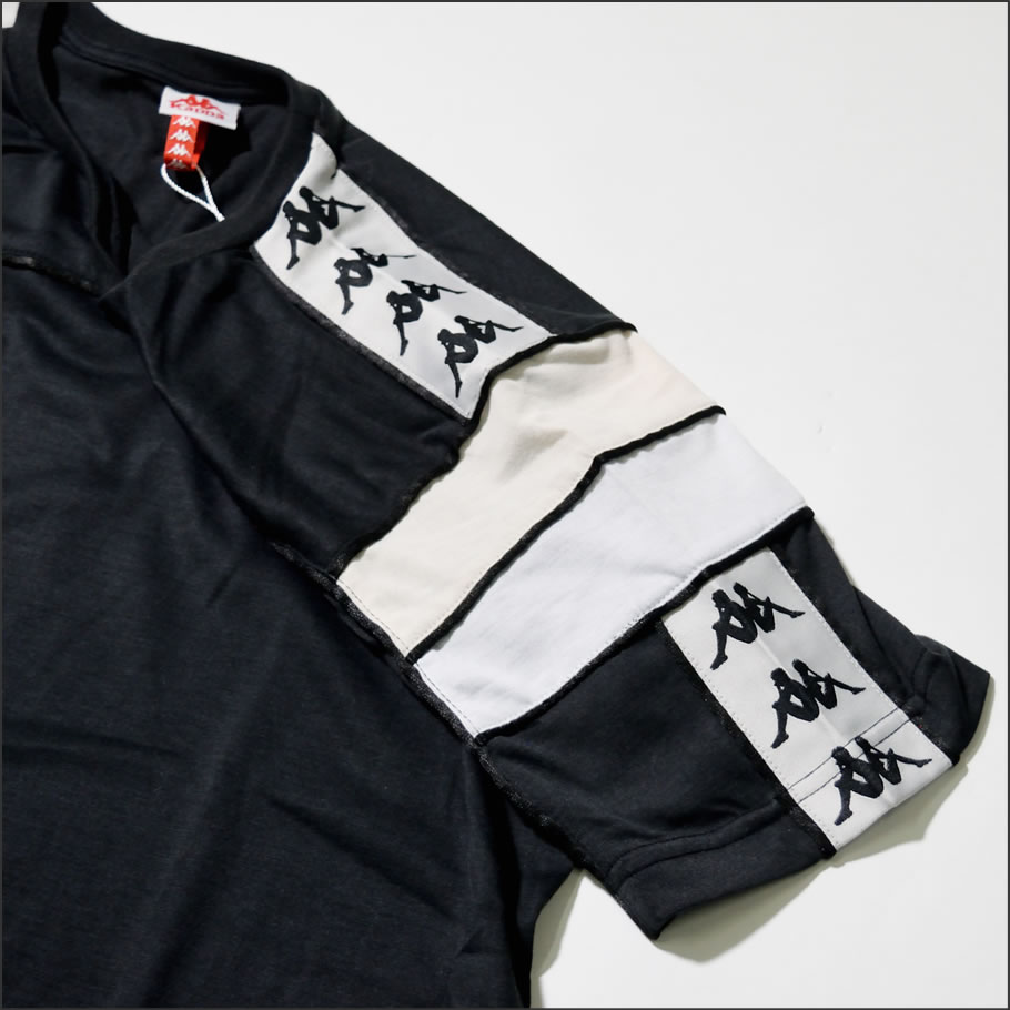 KAPPA カッパ Tシャツ メンズ 半袖 ロゴ 304PMX0 USモデル ストリート系 ヒップホップ スポーツMIX ミックス 服 通販