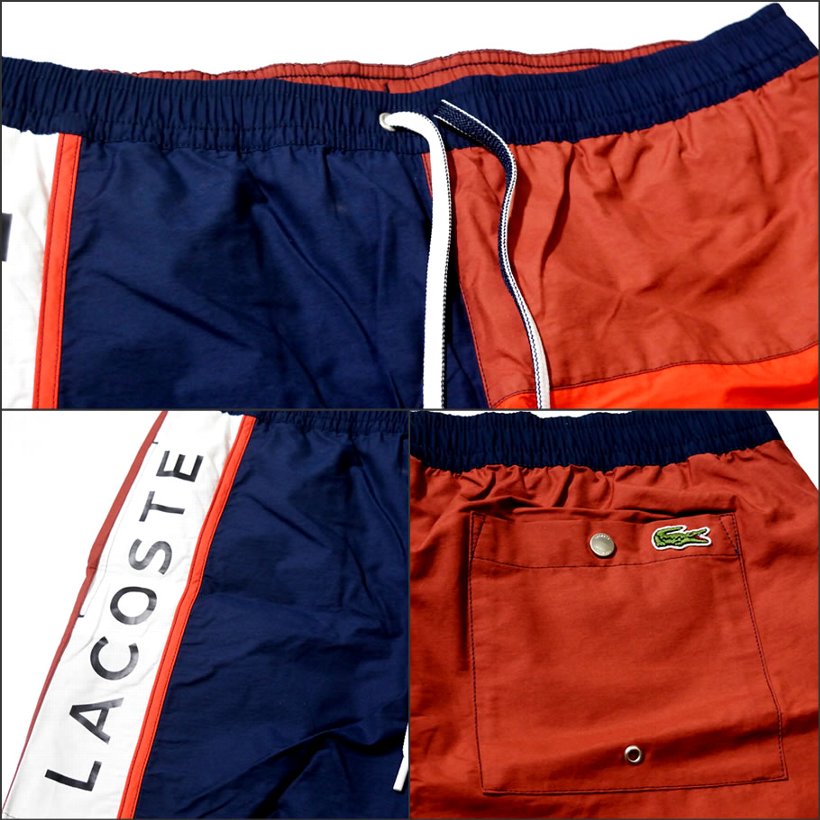 LACOSTE ラコステ 水着 メンズ スイムトランクス MH4768-51 USモデル