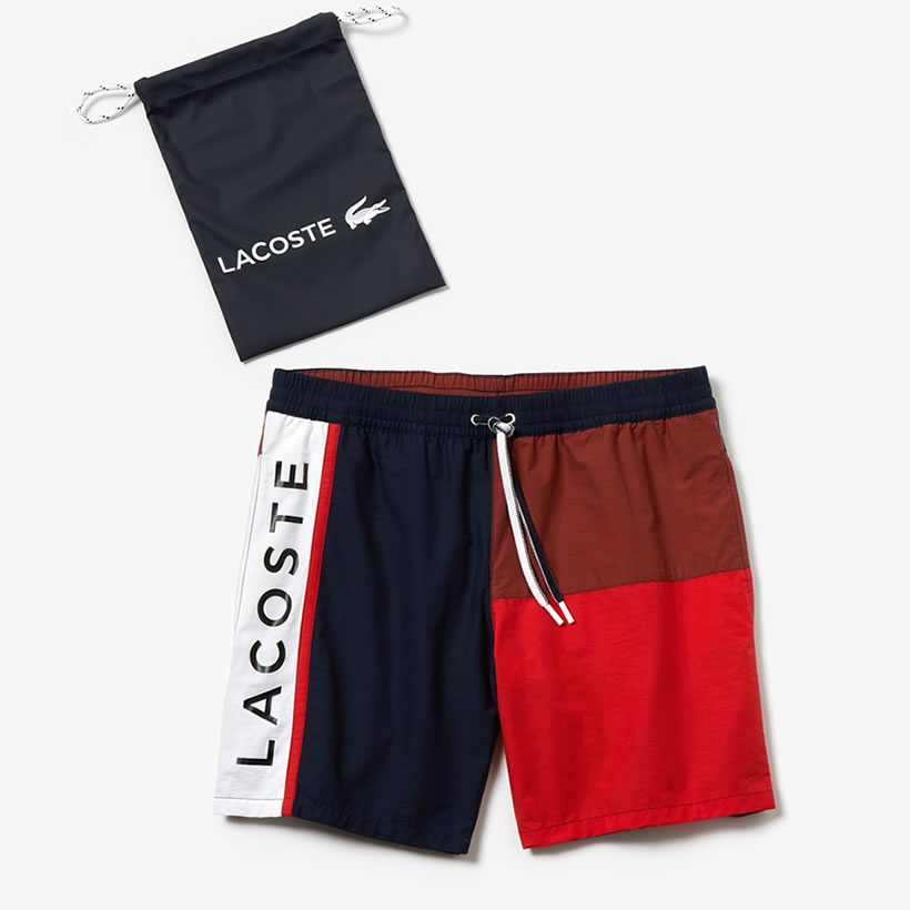 LACOSTE ラコステ 水着 メンズ スイムトランクス MH4768-51 USモデル