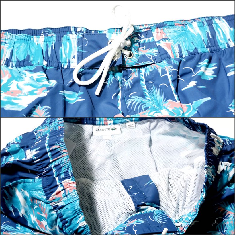 LACOSTE ラコステ 水着 メンズ スイムトランクス MH4770-51 b系 ストリート系 ヒップホップ ファッション 服 通販