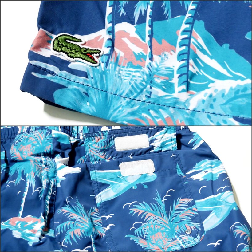 LACOSTE ラコステ 水着 メンズ スイムトランクス MH4770-51 b系 ストリート系 ヒップホップ ファッション 服 通販