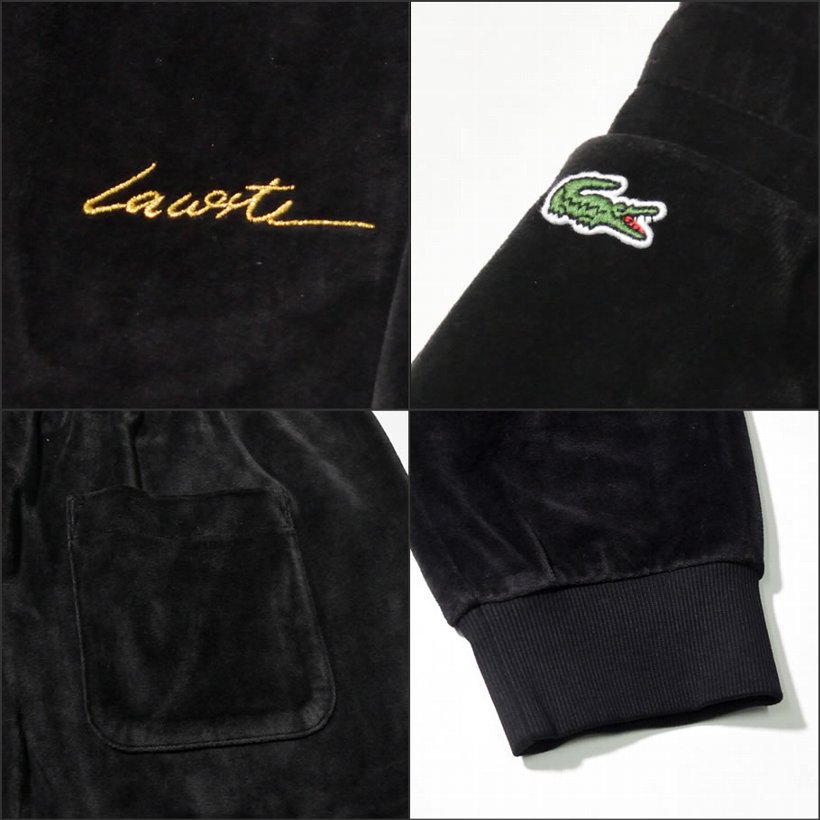 Lacoste ラコステ ベロア パンツ メンズ 大きいサイズ カジュアル