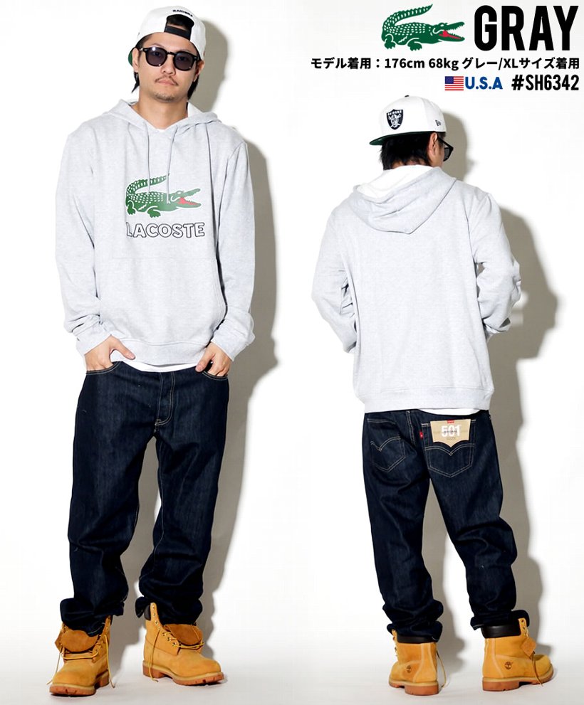 LACOSTE ラコステ パーカー メンズ SH6342 USモデル