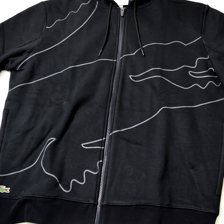 LACOSTE ラコステ ジップパーカー メンズ 長袖 スウェット SH6965 USモデル 2019春 新作