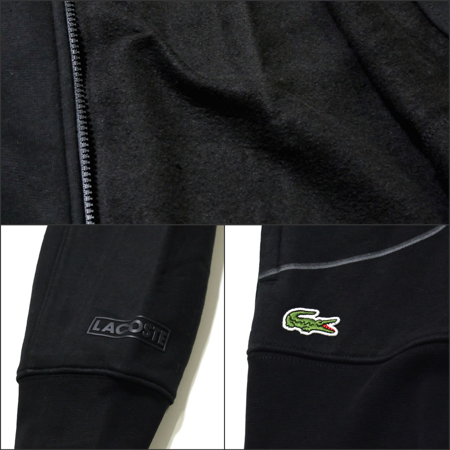 LACOSTE ラコステ ジップパーカー メンズ 長袖 スウェット SH6965 USモデル 2019春 新作