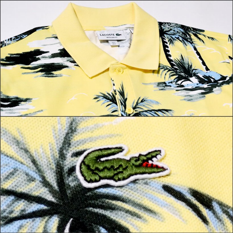 LACOSTE ラコステ ポロシャツ メンズ 半袖 PH4260 b系 ストリート系 ヒップホップ ファッション 服 通販