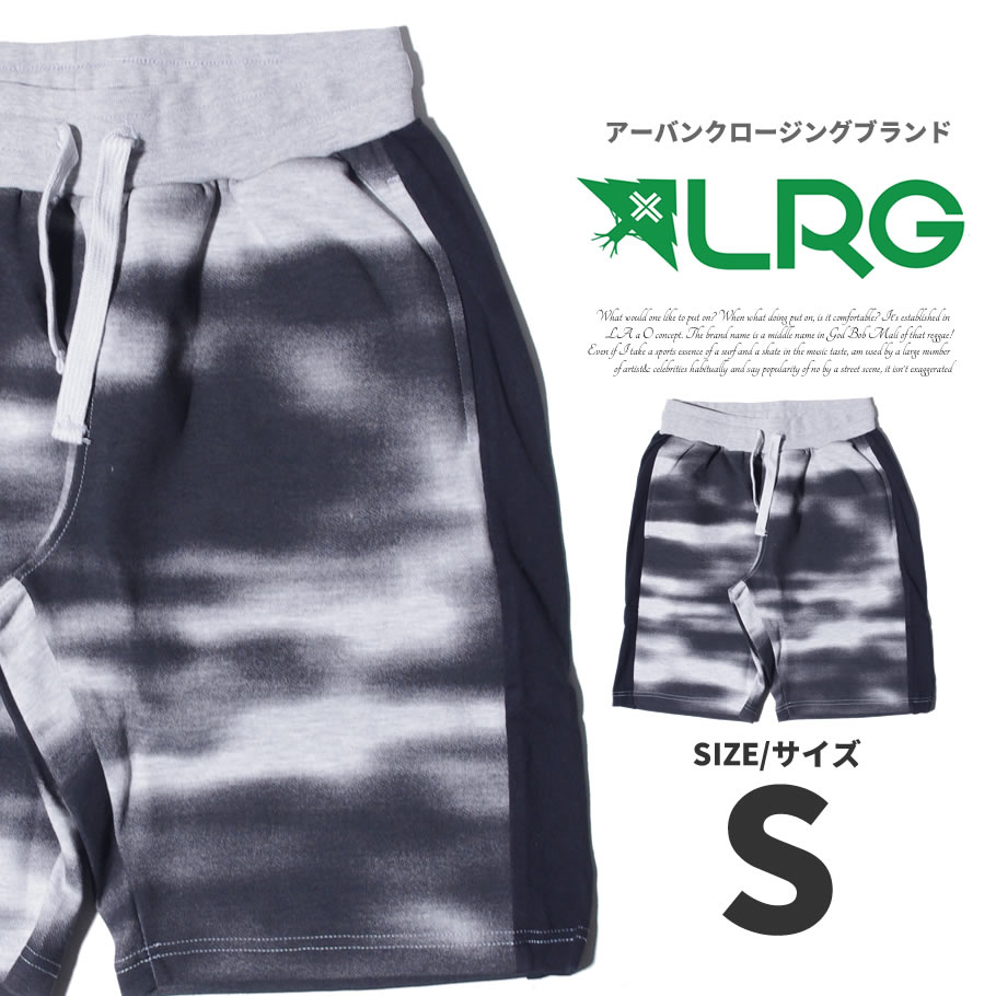 LRG エルアールジー ハーフパンツ 短パン ショーツ ショートパンツ メンズ ブラック 34インチ レゲェ hiphop ヒップホップ ストリート系 ファッション 服 通販