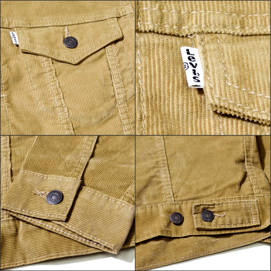 USモデル LEVI'S リーバイス トラッカージャケット 72334 コーデュロイ メンズ ブランド 大きいサイズ