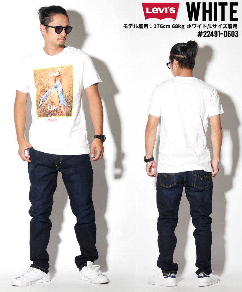 リーバイス プレミアム Tシャツ メンズ 半袖 プリント LEVI'S PREMIUM 22491-0603 大きいサイズ USモデル