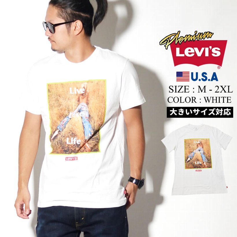 LEVI'S リーバイス Tシャツ メンズ チェック柄 カジュアル ストリート系 ファッション 22491-0603 服 通販