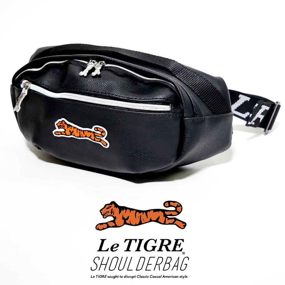 Le TIGRE ルティグレ ウエストバッグ メンズ レザー 鞄 LT-63