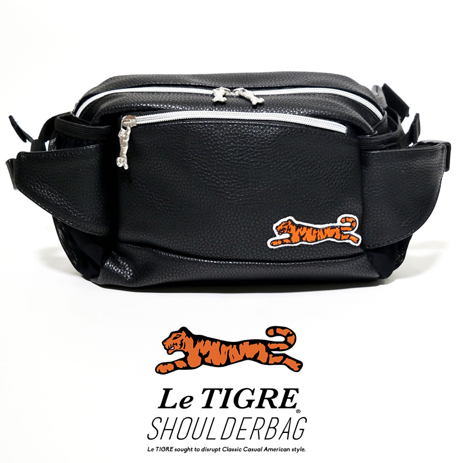 Le TIGRE ルティグレ ウエストバッグ メンズ レザー 鞄 LT-61