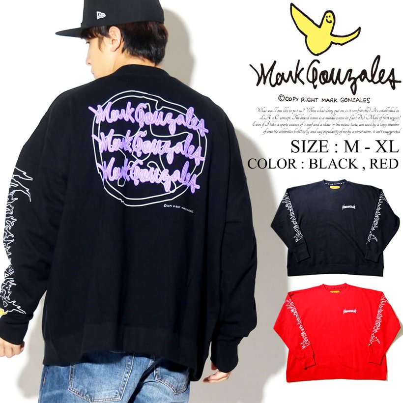 Mark Gonzales マークゴンザレス トレーナー メンズ 大きいサイズ ストリート系 スケーター ファッション 通販 2g7 16 Mgpt023 Mark Gonzales マークゴンザレス トレーナー メンズ 大きいサイズ ストリート系 スケーター ファッション 通販 2g7 16 Mgpt023