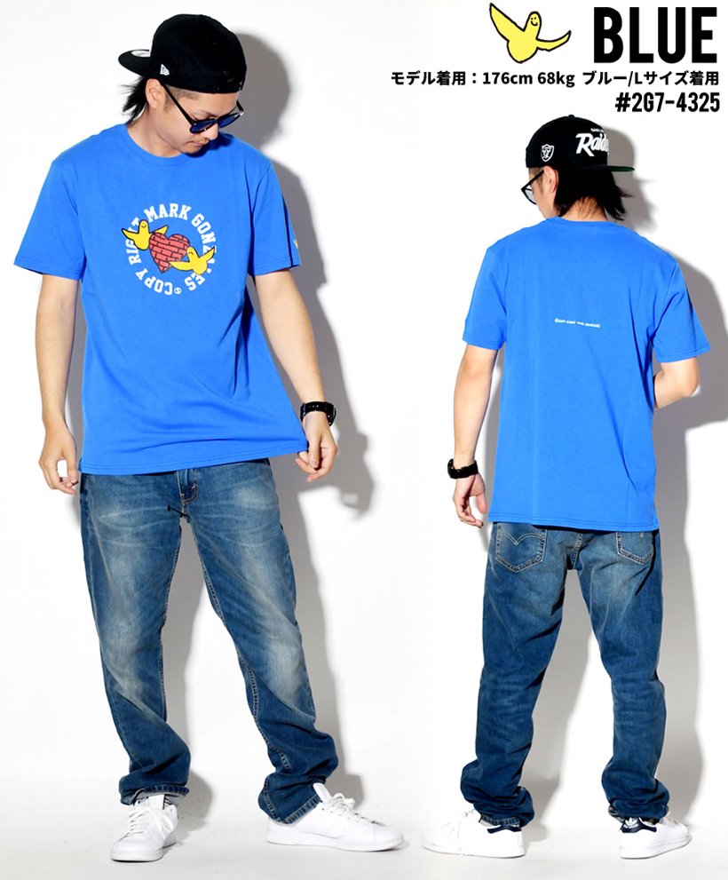 マークゴンザレス Tシャツ メンズ 半袖 2G7-4325 ストリート系 ヒップホップ カジュアル ファッション 服 通販
