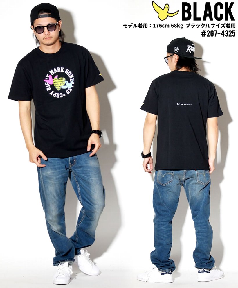 マークゴンザレス Tシャツ メンズ 半袖 2G7-4325 ストリート系 ヒップホップ カジュアル ファッション 服 通販