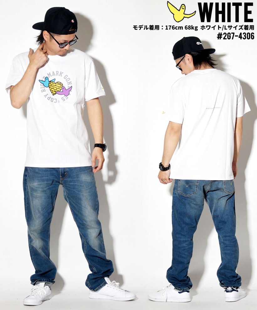 マークゴンザレス Tシャツ メンズ 半袖 2G7-4325 ストリート系 ヒップホップ カジュアル ファッション 服 通販