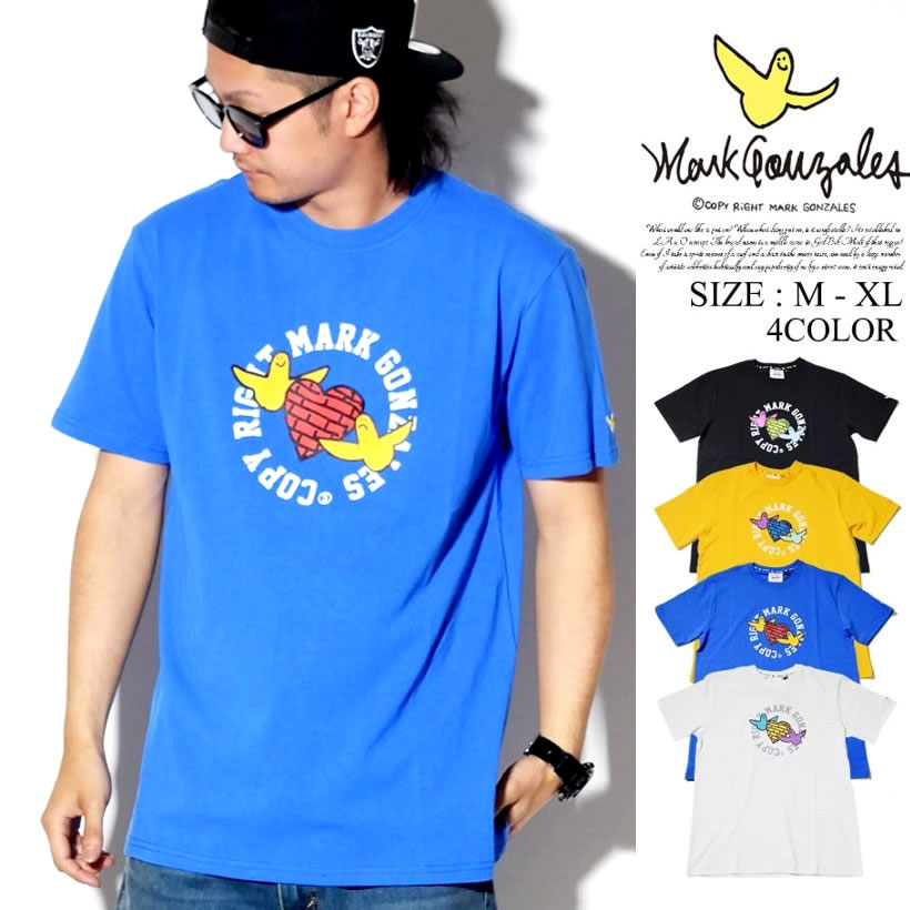 マークゴンザレス Tシャツ メンズ 半袖 2G7-4325 ストリート系 ヒップホップ カジュアル ファッション 服 通販