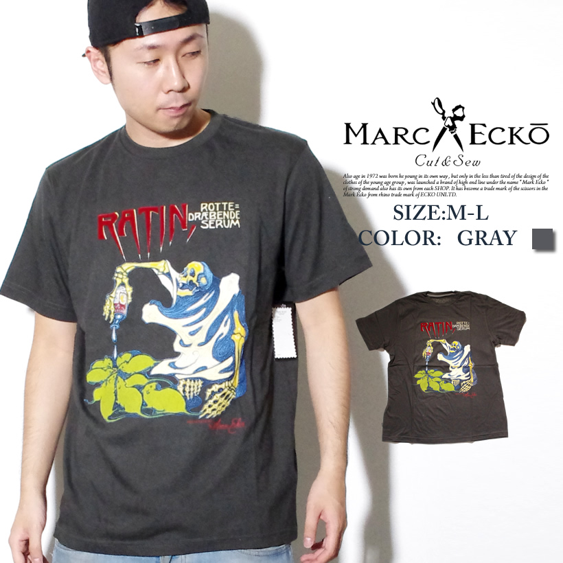 マークエコー MARCECKO Tシャツ 半袖 ストリート系 B系 ファッション 大きいサイズ