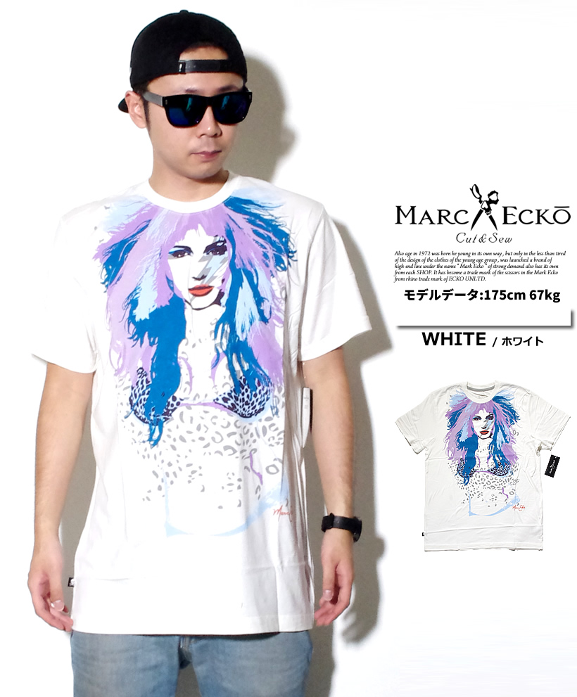 マークエコー MARCECKO Tシャツ 半袖 ストリート系 B系 ファッション 大きいサイズ