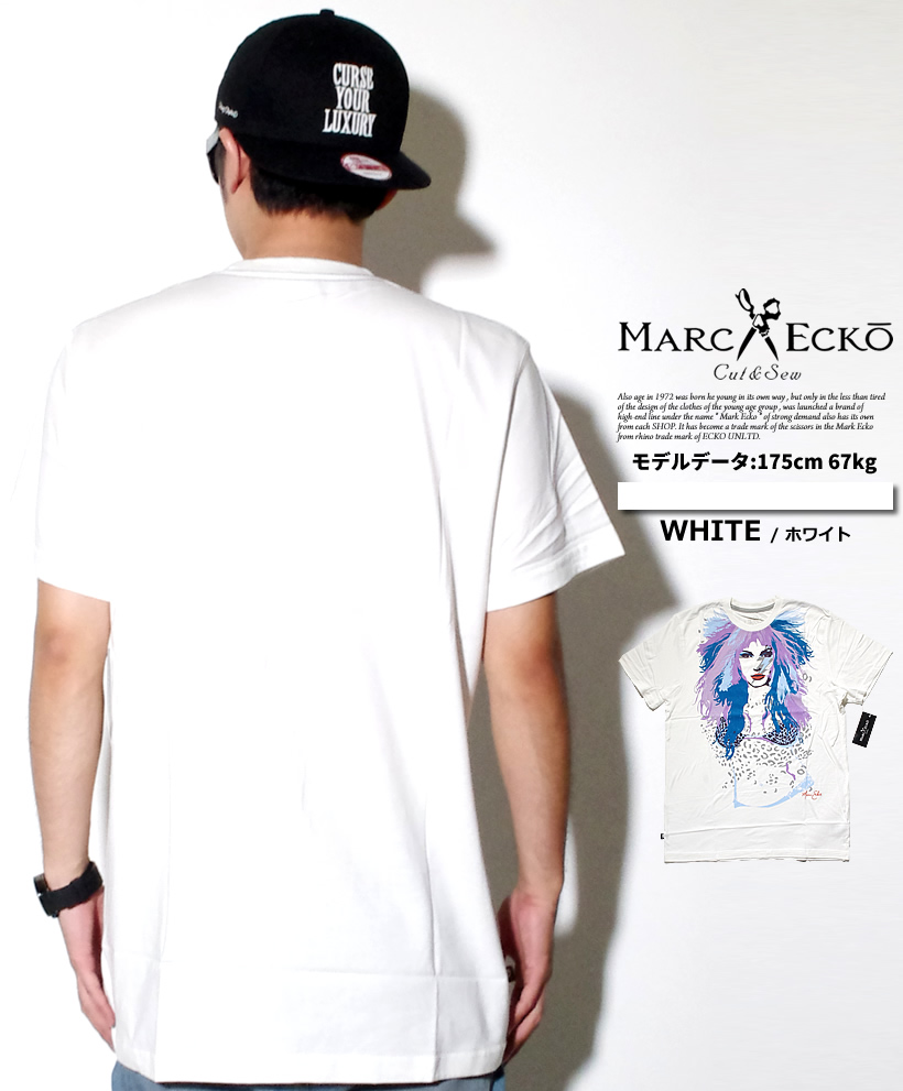 マークエコー MARCECKO Tシャツ 半袖 ストリート系 B系 ファッション 大きいサイズ