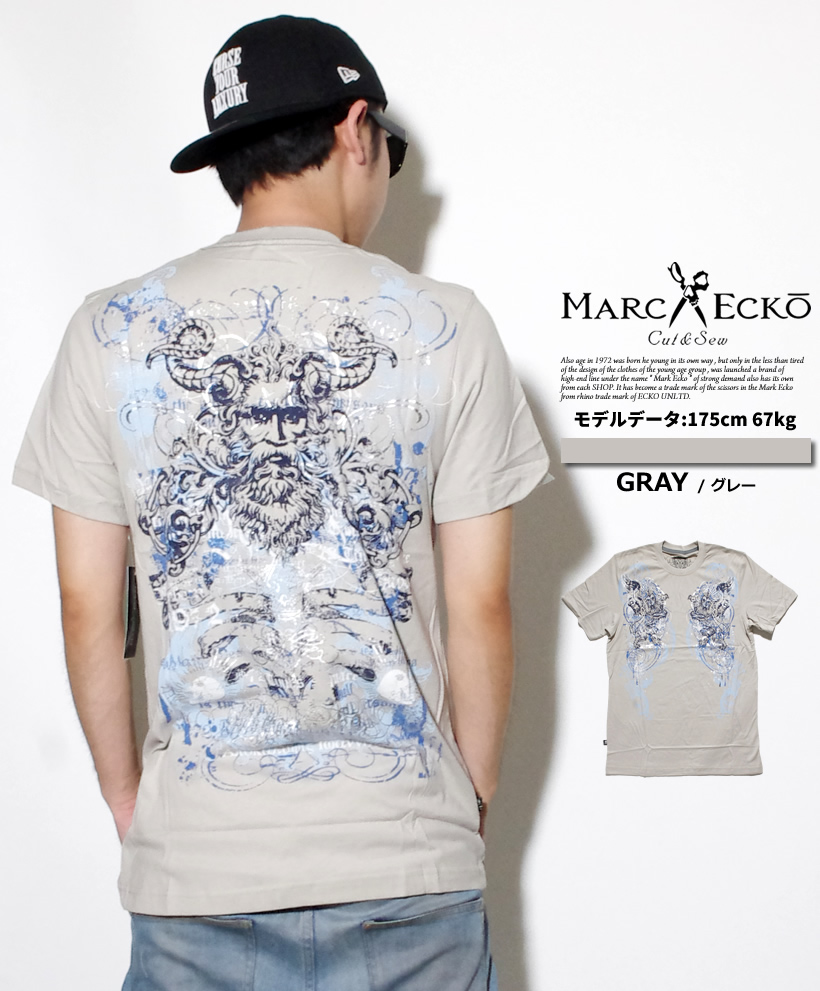 マークエコー MARCECKO Tシャツ 半袖 ストリート系 B系 ファッション 大きいサイズ