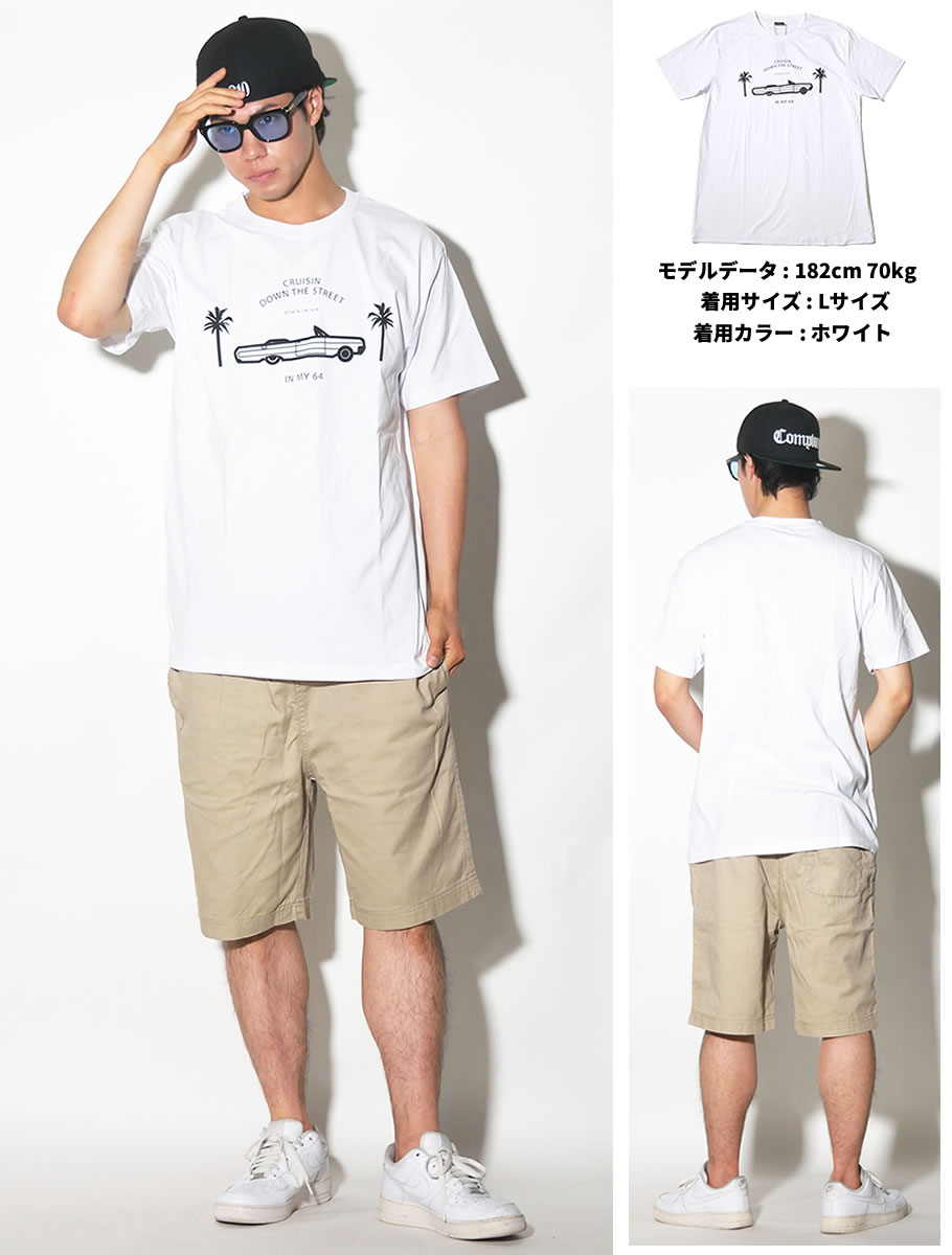 MISTER TEE ミスターティー 半袖Tシャツ メンズ 大きいサイズ CRUISIN TEE B系 ヒップホップ ファッション MT255 MTTT011