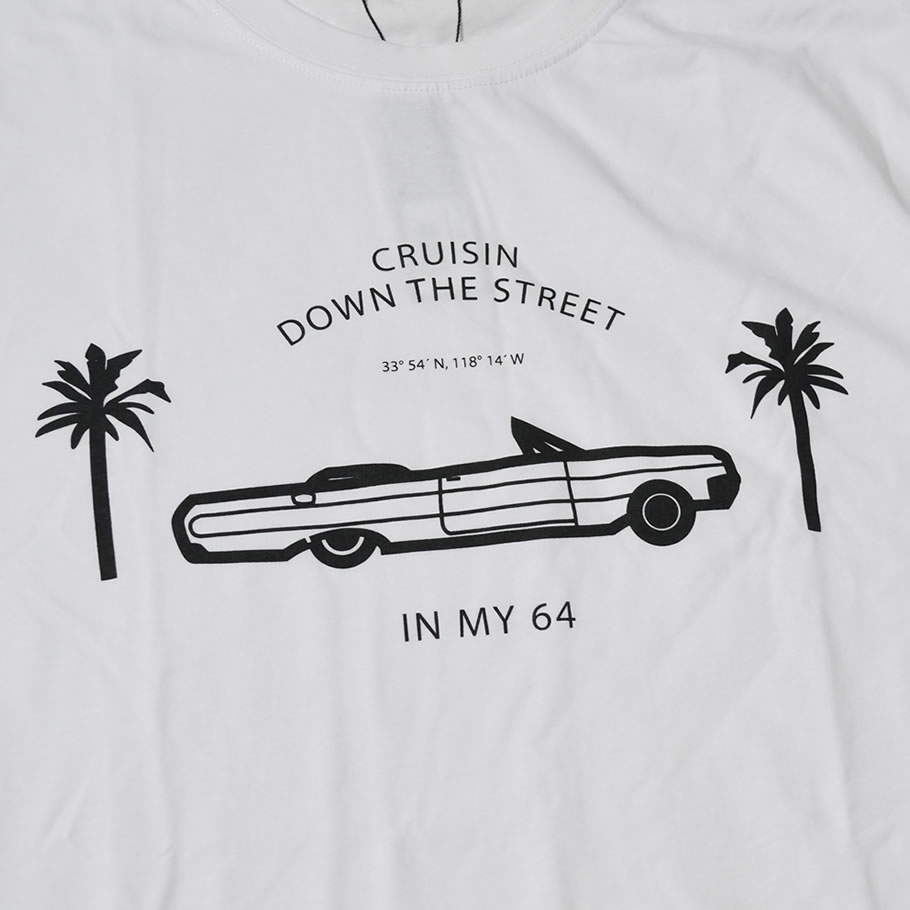 MISTER TEE ミスターティー 半袖Tシャツ メンズ 大きいサイズ CRUISIN TEE B系 ヒップホップ ファッション MT255 MTTT011