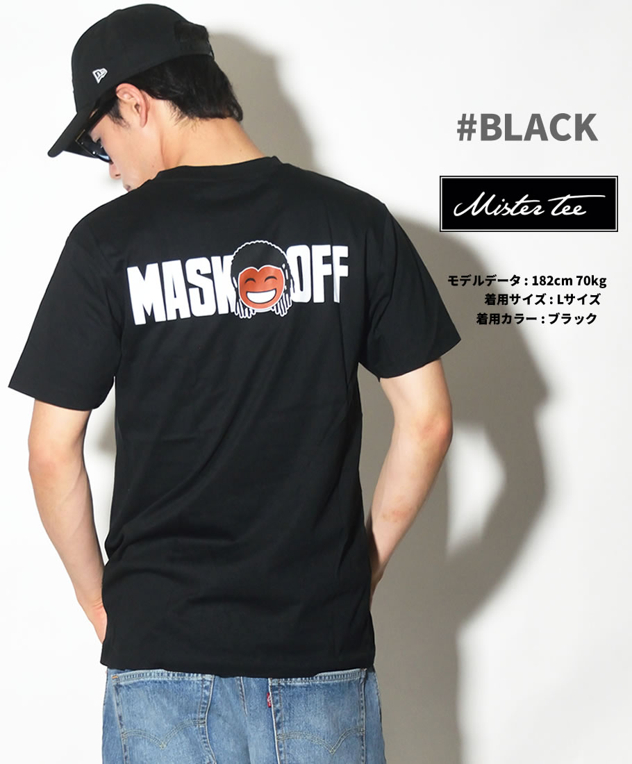 MISTER TEE ミスターティー 半袖Tシャツ メンズ 大きいサイズ Mask On Mask Off Tee MT525 b系 ヒップホップ ファッション MTTT015
