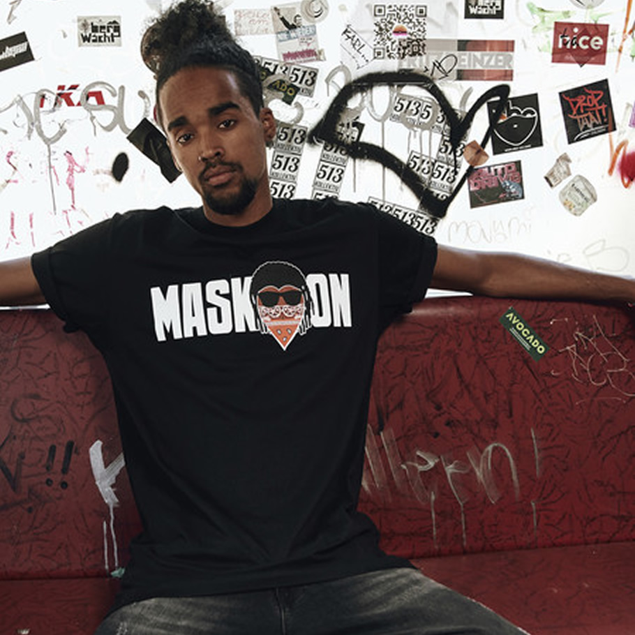 MISTER TEE ミスターティー 半袖Tシャツ メンズ 大きいサイズ Mask On Mask Off Tee MT525 b系 ヒップホップ ファッション MTTT015