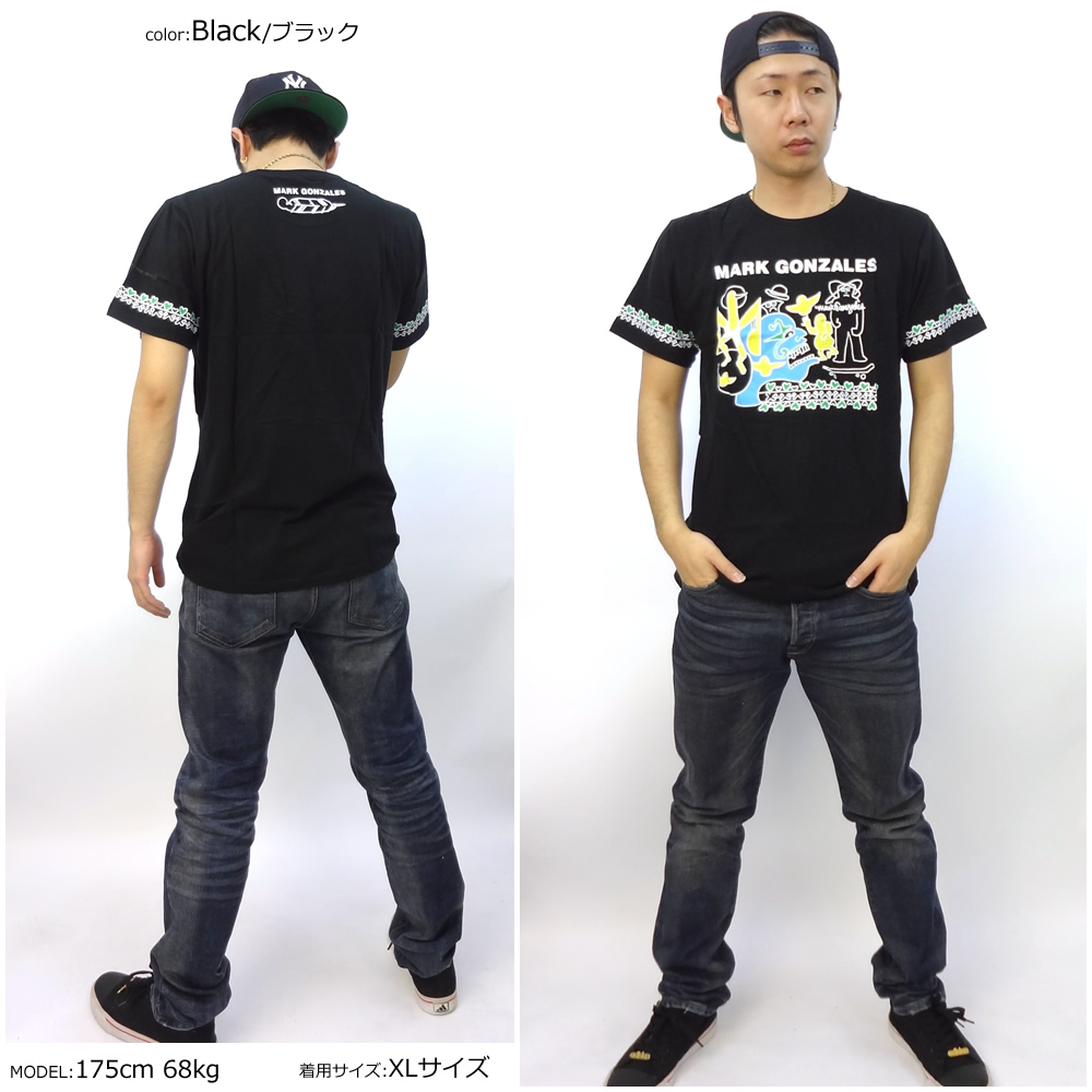 MARK GONZALES マークゴンザレス 半袖 Tシャツ 日本入手困難 B系 ファッション ストリート系