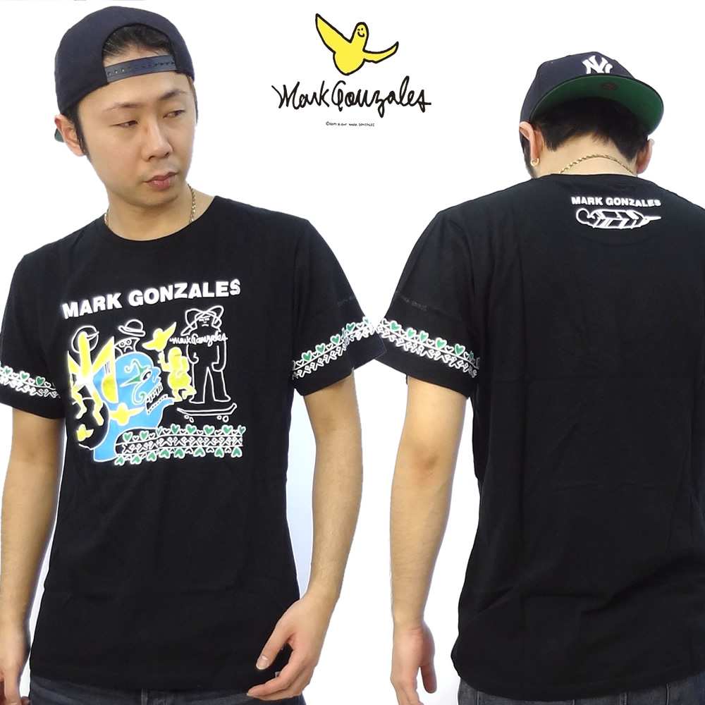 MARK GONZALES マークゴンザレス 半袖 Tシャツ 日本入手困難 B系 ファッション ストリート系
