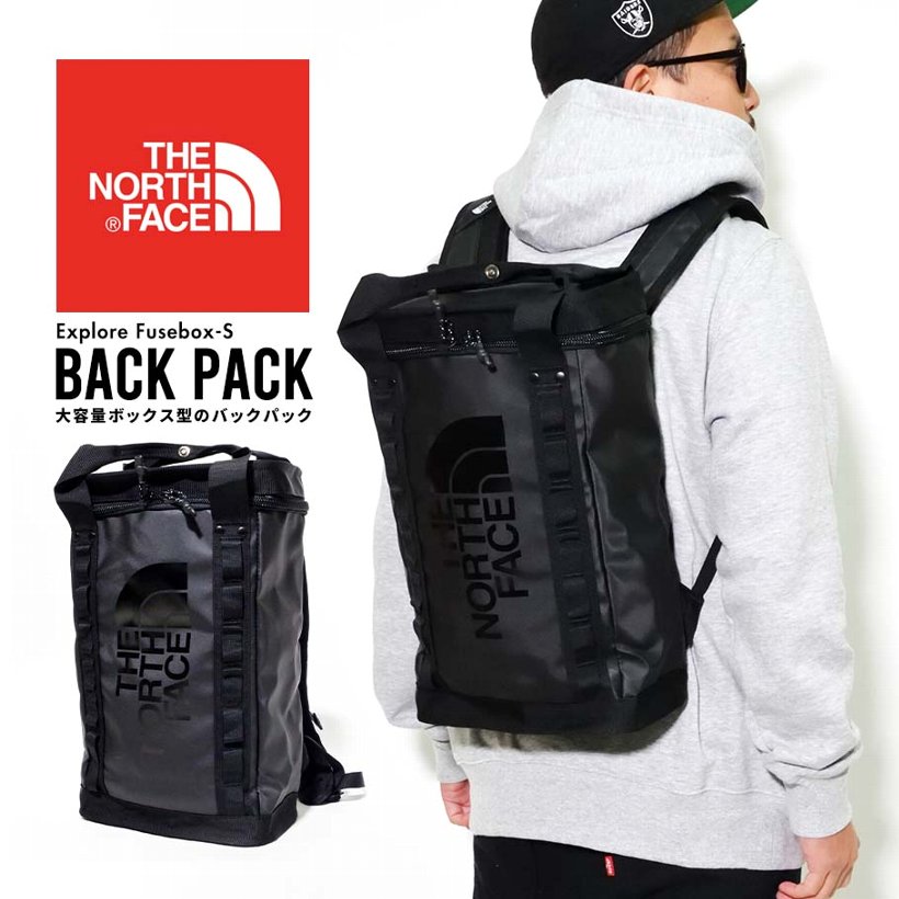 ノースフェイス バックパック EXPLORE FUSEBOX-S ヒューズボックス S 鞄 メンズ THE NORTH FACE 黒 NF0A3KYV