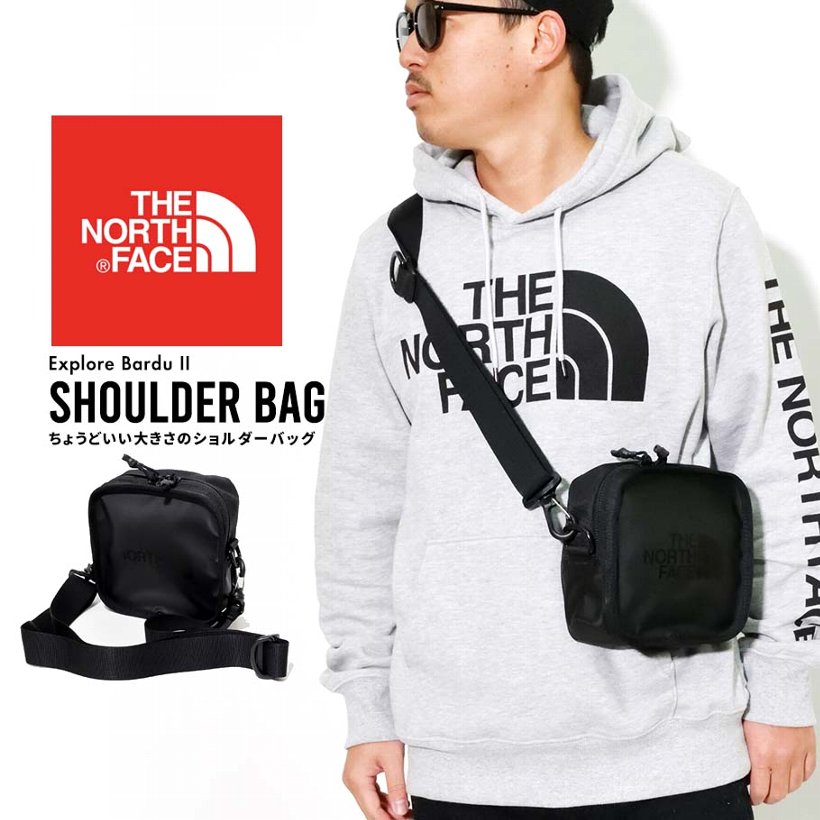 ノースフェイス クロスボディバッグ Explore Bardu II 鞄 メンズ THE NORTH FACE 黒 NF0A3VWS