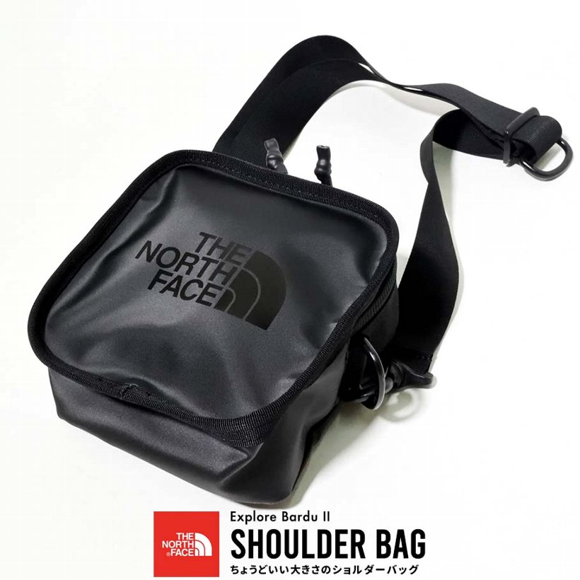 ノースフェイス クロスボディバッグ Explore Bardu II 鞄 メンズ THE NORTH FACE 黒 NF0A3VWS